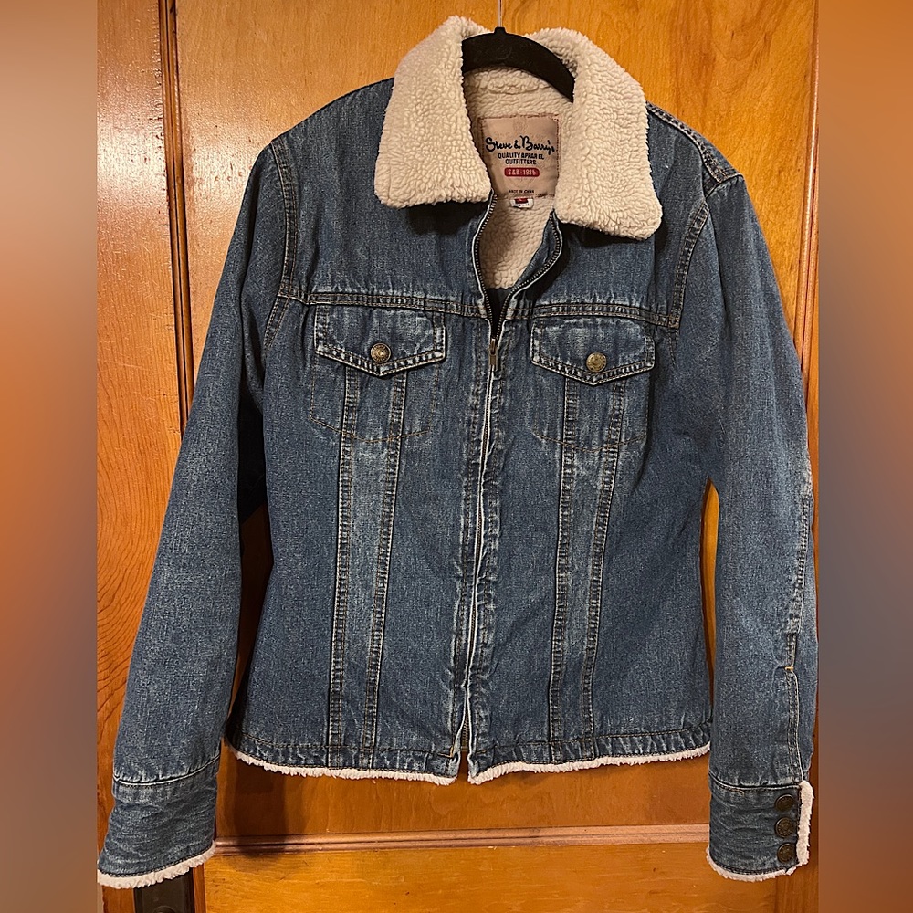 Steve and Barry’s Sherpa Jean Jacket